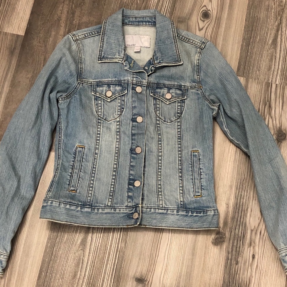 Old Navy Light wash Denim Jean Jacket Small